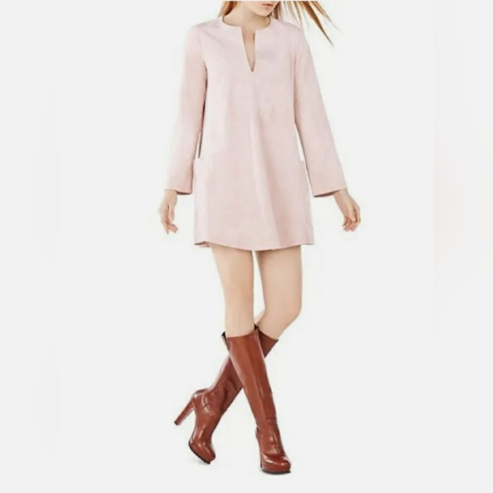 Bcbg seude shift dress